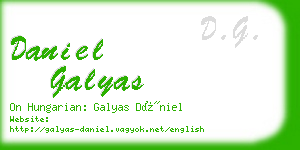 daniel galyas business card